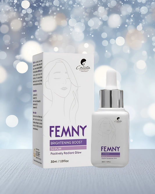 Femny Glutathione Whitening and Clarifying Serum for Skin Lightening, Even Tone and Radiance