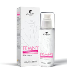 FEMNY BRIGHTENING BODY LOTION LOTION WITH GLABRIDIN AND GLUTATHIONE  FOR EVEN SKIN TONE- SPECIALLY DESIGNED FOR DARK AREAS OF BODY, UNDER ARMS AND INTIMATE PARTS