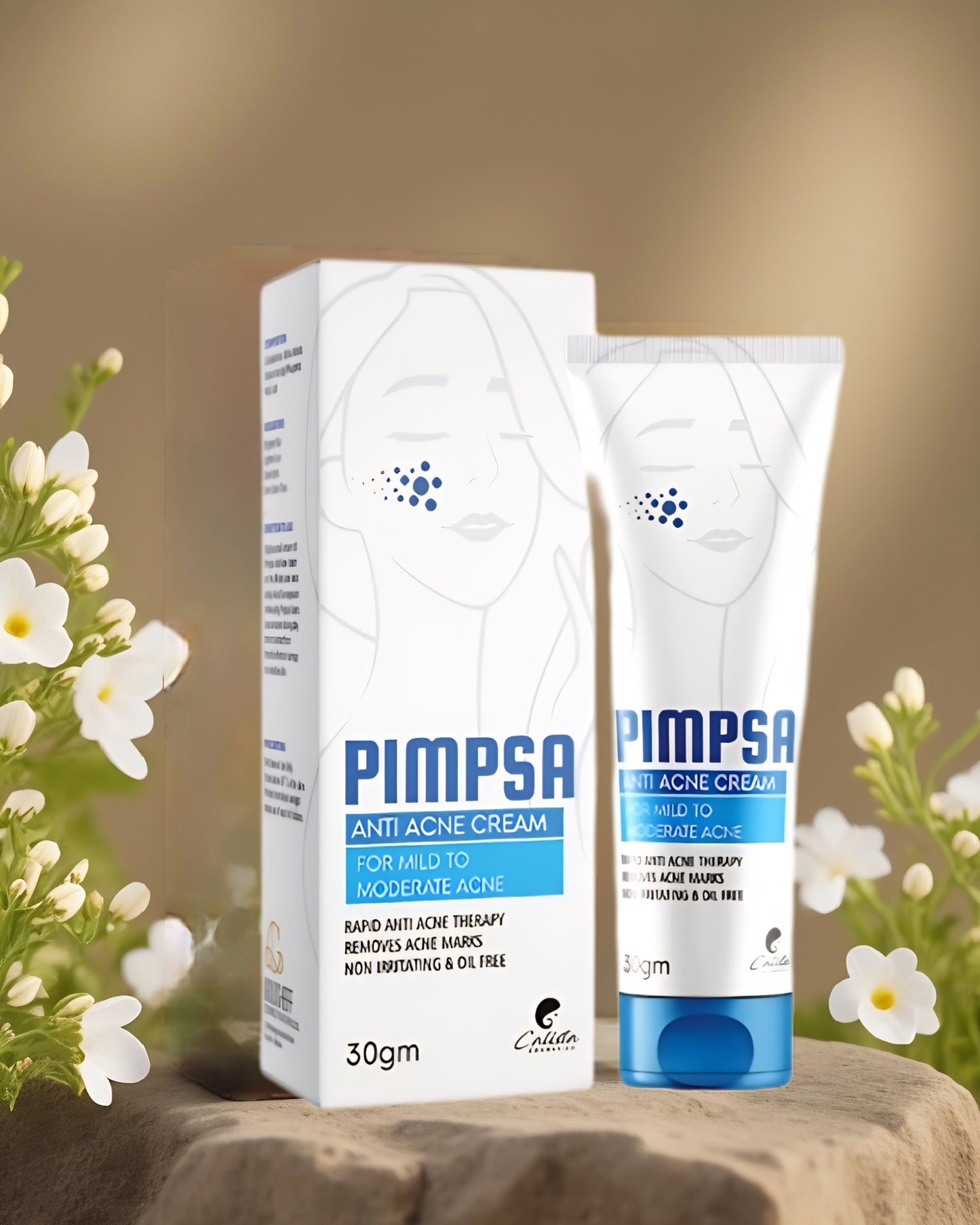 Pimpsa Acne Fighter: Salicylic Acid and Tea Tree Oil for Clear Skin-Reduce Acne and Redness Fast. Clinically Tested and Proven Results