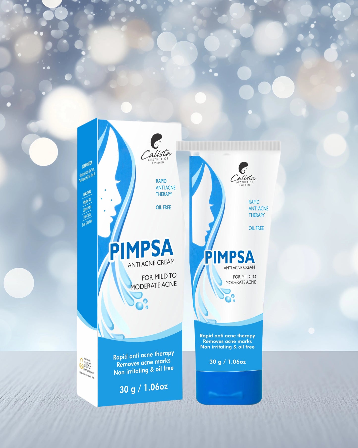 Pimpsa Acne Fighter: Salicylic Acid and Tea Tree Oil for Clear Skin-Reduce Acne and Redness Fast. Clinically Tested and Proven Results