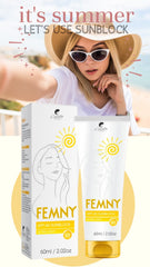 FEMNY- SPF60 SUNBLOCK WITH ALOE VERA- PERFECT COMBINATION FOR SUN PROTECTION (ORIGINAL PRODUCT)