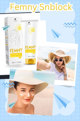 FEMNY- SPF60 SUNBLOCK WITH ALOE VERA- PERFECT COMBINATION FOR SUN PROTECTION (ORIGINAL PRODUCT)